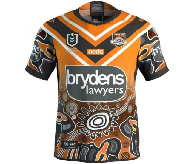 Wests Tigers 2019 Men's Indigenous Jersey