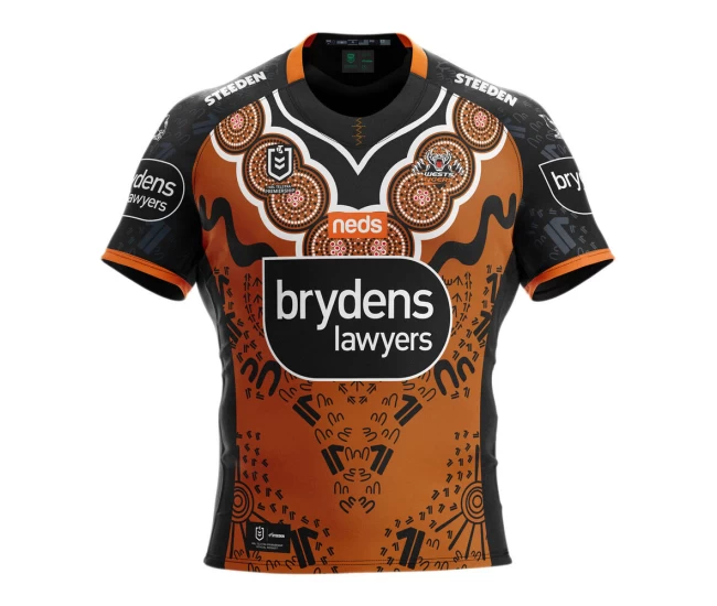 Wests Tigers Mens Indigenous Jersey 2021