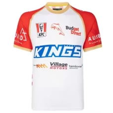 Dolphins Rugby Men's White Training Jersey 2023