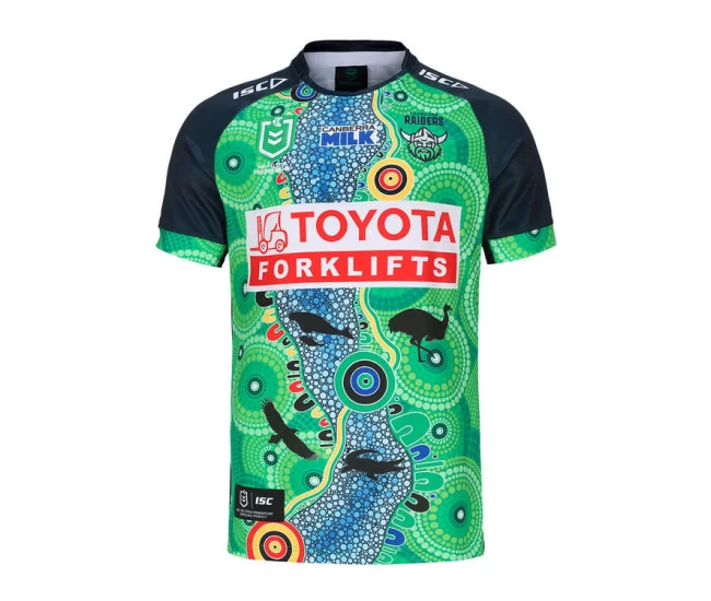Canberra Raiders Rugby Mens Indigenous Jersey 2024